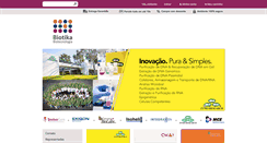 Desktop Screenshot of biotika.com.br